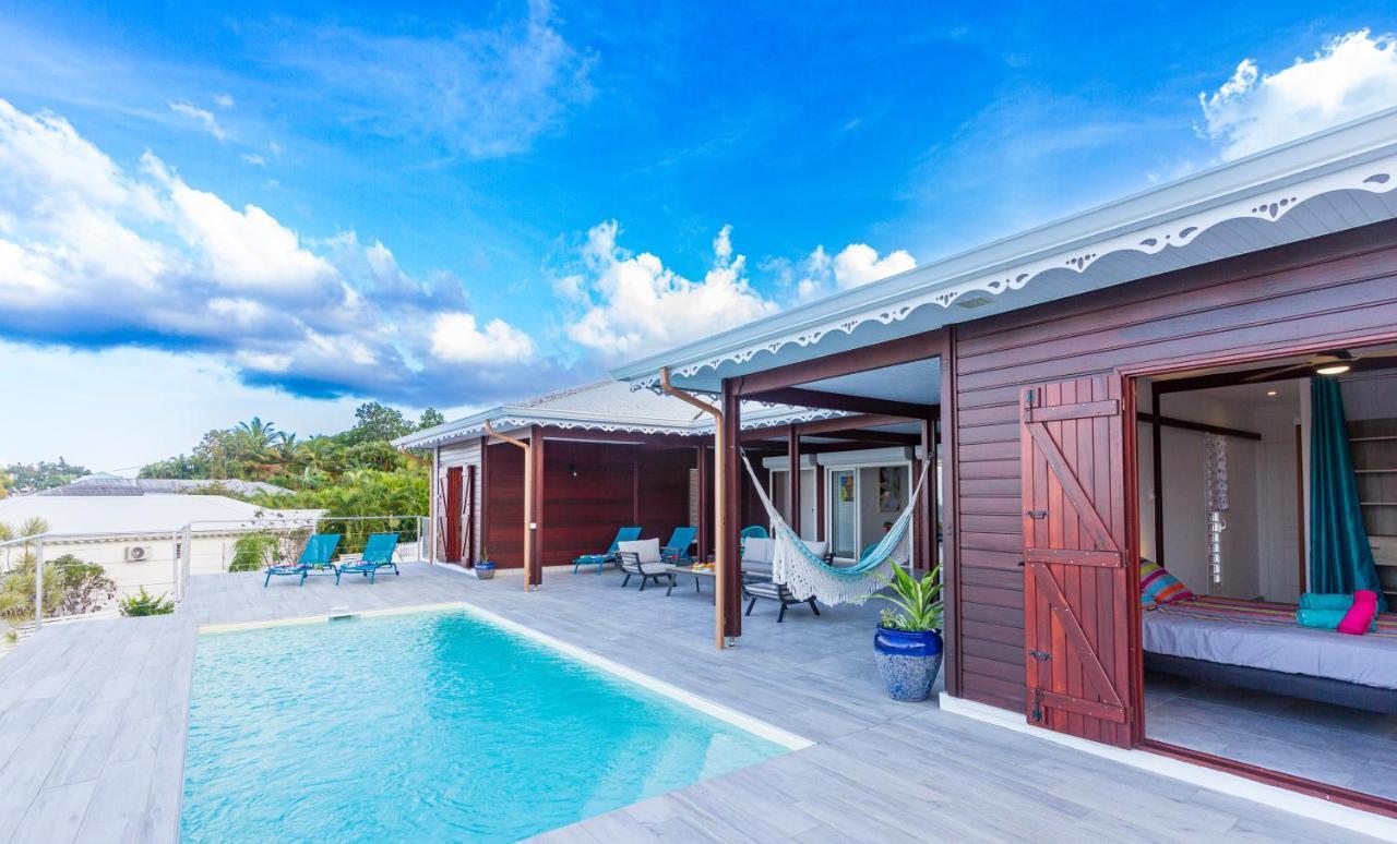 Lala Mangue-4Chambres-8Pers-Piscine Privee-Vue Mer Sainte-Rose Exterior photo